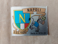 FIGURINA STICKER SCUDETTO NAPOLI - 191- CALCIATORI PANINI 1979/80  VELINA (3368)