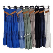 Gonna lunga maxi estiva con