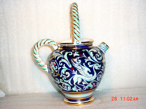 Brocca vintage maioliche - brocca,