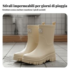 Stivali pioggia mezza - stivali,