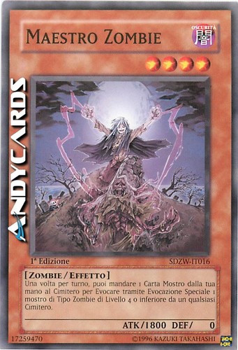 Maestro zombie - zombie, (zombie