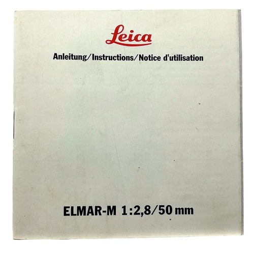 Leica elmar 50mm - m,
