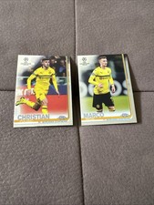 TOPPS CHROME CHAMPIONS LEAGUE 2018 19 BORUSSIA DORTMUND PULISIC MARCO REUS