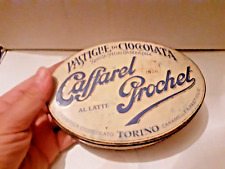 ✅?Vecchia Scatola di latta pubblicita Caramelle Cioccolatini Caffarel Vintage