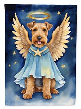 Welsh Terrier My Angel Flag
