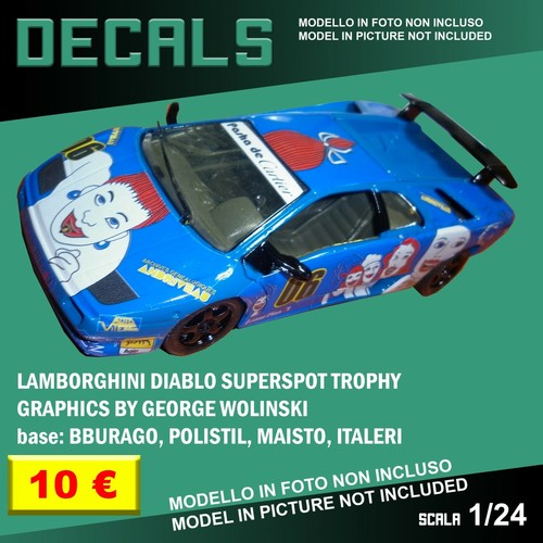 Decals repro lamborghini - decals,