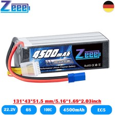 Zeeee 6S Lipo batteria 22.2V