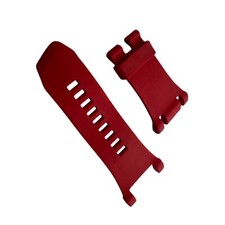 For Devon Tread 1 one cinturino in gomma rosso nuovo