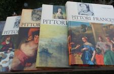 G. Argentieri  PITTORI FRANCESI, INGLESI, SPAGNOLI, TEDESCHI Mondadori 1963-66  