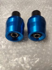 CONTRAPPESI BILANCERI ANTIVIBRANTI LIGHTECH MANUBRI MOTO BLU COBALTO 