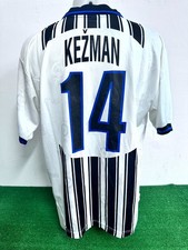 MAGLIA PARTIZAN BELGRADO KEZMAN MATCH WORN SHIRT CAMISETA VINTAGE 1998/1999 COA