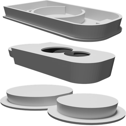 Guscio cover telecomando - guscio,