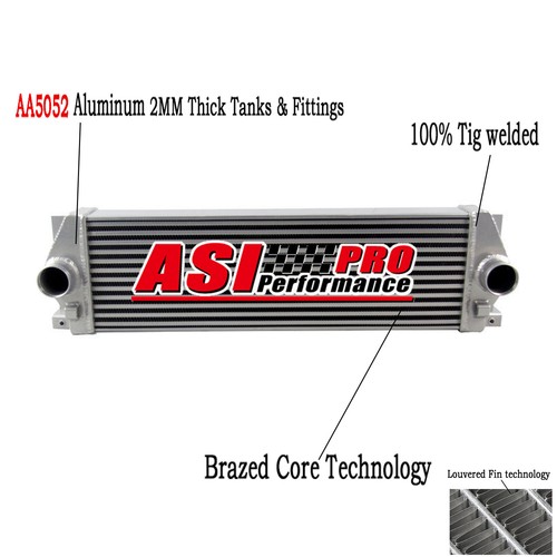 Aluminium 65mm intercooler - aluminium,