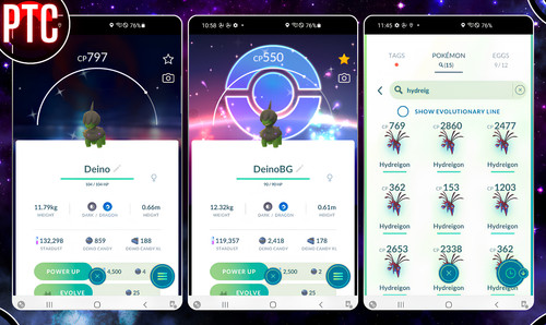 Shiny deino - deino,