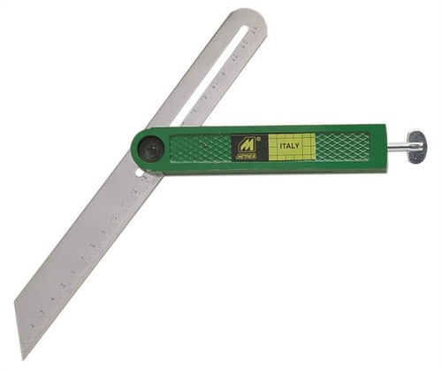 Falsa squadra alluminio 250 - falsa, mm.250