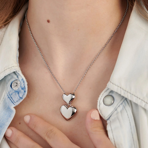 Sagapo collana cuori pendenti - cuori,