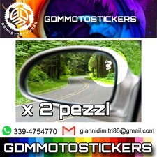 Coppia Adesivi Traslucidi Per Specchietti Alfa Romeo