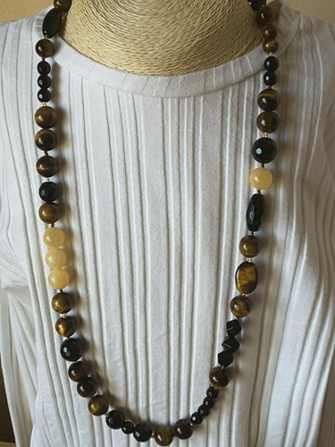 Collana donna pietre - , naturali