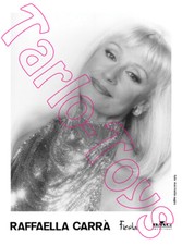 RAFFAELLA CARRA'  Fiesta 1999  press photo repro - fotografia stampa repro