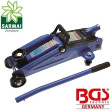 Cric sollevatore idraulico BGS 1880 2T 2000 KG a carrello per auto garage