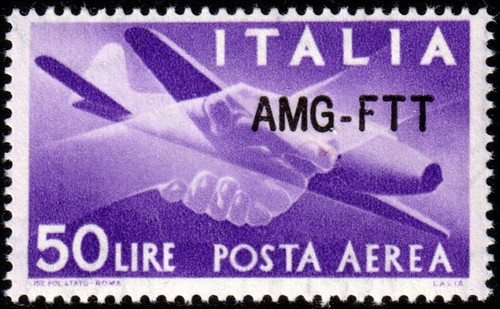 Amg ftt 1954 posta aerea - amg-ftt,