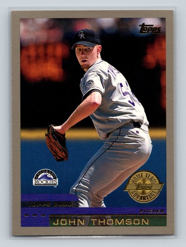 2000 topps 371 - topps, john