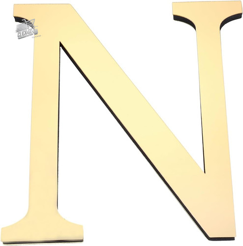 Lettere adesive oro muro - adesive, 3d
