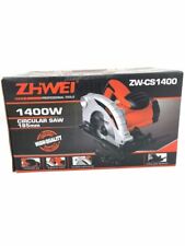 x Sega Circolare Portatile A Mano Con Guida Laser 1400 W Taglio ZW-Cs1400 sus