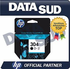 CARTUCCIA Originale HP 304 BLACK NERO N9K06AE PER HP Deskjet 3720, 3730, 3732