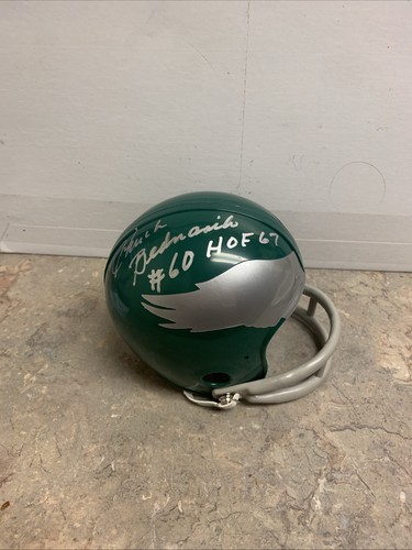 Chuck bednarik signed eagles - bednarik,