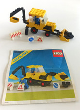 Lego 6686 backhoe 1984 100 - 6686, 100%