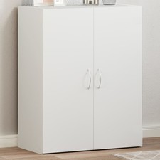 vidaXL Schedario Bianco