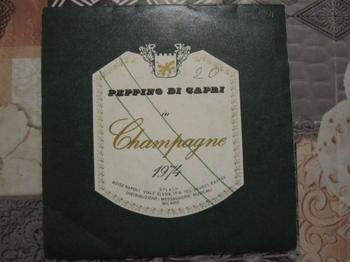 Peppino capri champagne - peppino, di