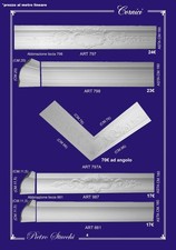 cornici in gesso modanature