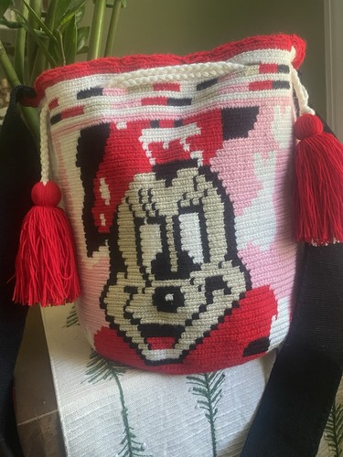 Hermosa bolsa wayuu minnie - hermosa,