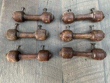 Set 6 antichi manubri vintage