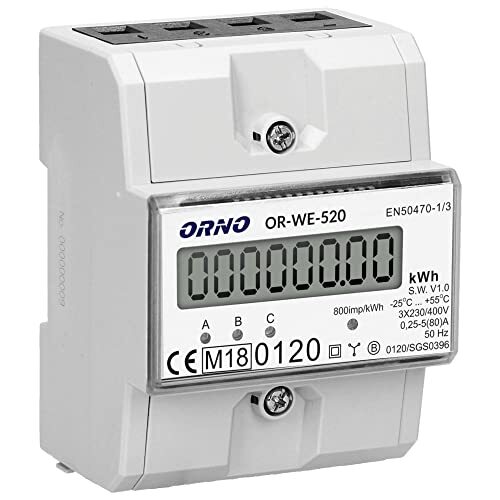 Orno 520 contatore - orno, or-we-520