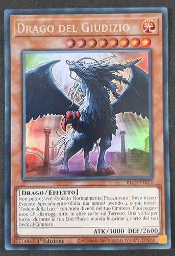 Drago del giudizio ultra rara - ultra,