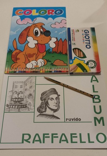 Kit pastelli giotto natura - pastelli,