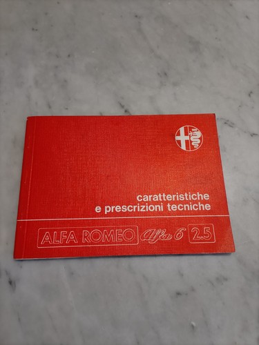 Alfa romeo libretto - romeo, 6