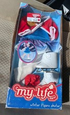 My Life As Doll Winter Figure Skater Outfit Olympics 18" Accessories New Box Dmg
