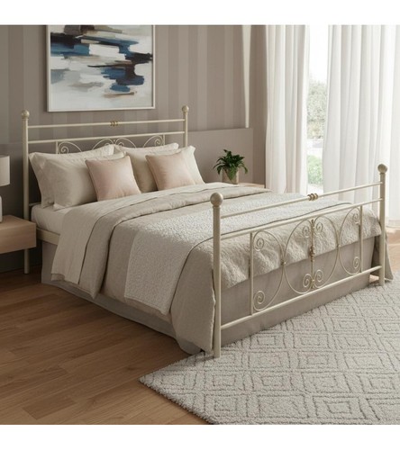 Letto matrimoniale ferro - in,
