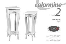 2 PEZZI COLONNINE 77-62cm