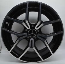 4 cerchi lega nuovi mercedes amg classe a b cla gla r19 nero diamantato lt004854