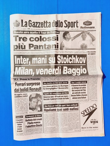 Gazzetta dello sport luglio - sport,