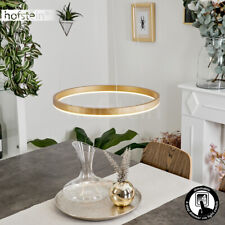 Lampada a sospensione LED ottone/bianco soggiorno sala da pranzo illuminazione dimmerabile