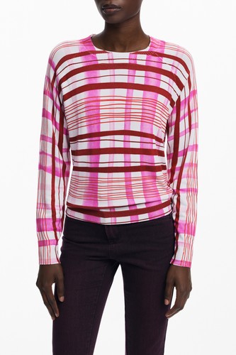 Desigual maglia donna rosa - donna,