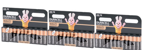 Batterie alcaline duracell - 36,