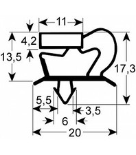 GUARNIZIONE AD INCASTRO