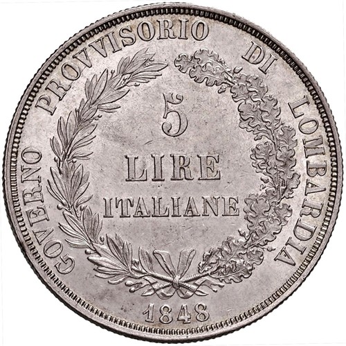 Lire 1848 milano 22 - 1848,
